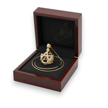 14k Gold Star of David Pendant Lab diamonds Judaica Necklace