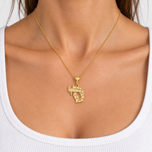 14K Gold Chai Pendant – A Piece of Jerusalem Close to Your Heart