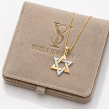 Yoels Jewelry Star of David Pendant on Jewelry Pouch