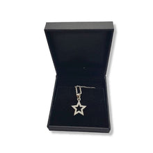 14k Gold Star of David Pendant With 30 Diamonds Stones inside box