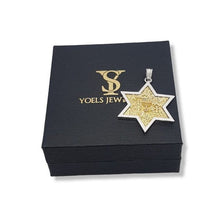 14k Gold Jerusalem Star of David Jewish Pendant onbox