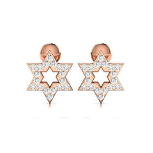 Jewish star sale earrings