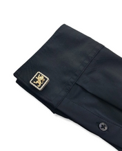 925 Silver and Gold Lion Cufflinks