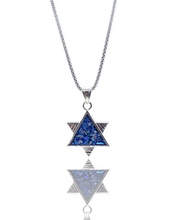 925 Sterling Silver Star of David Judaica Pendant