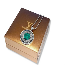 925 Silver Eilat Stone Jerusalem Pendant