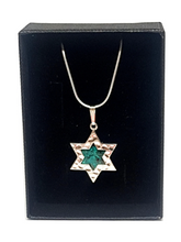 925 Sterling Silver Eilat Stone Pendant