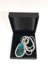 925 Sterling Silver King Solomon Eilat Stone Pendant