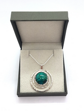 925 Sterling Silver Eilat Stone Pendant