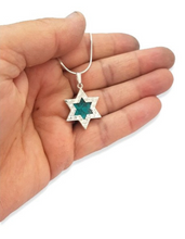 925 Sterling Silver Eilat Stone Pendant