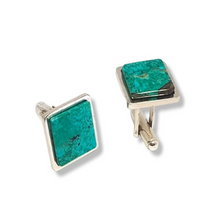 925 Silver Eilat Stone Cufflinks