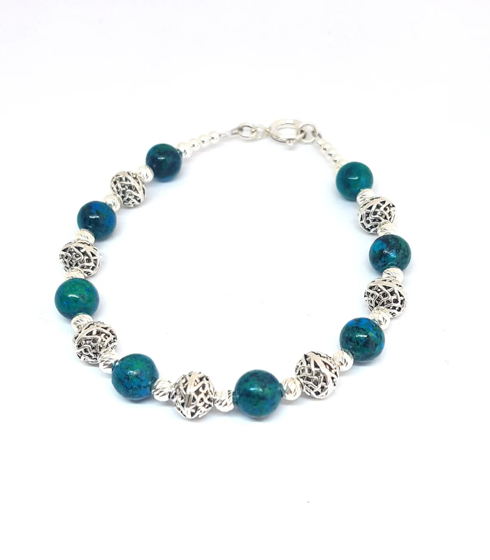 925 Silver Eilat Stone Bracelet