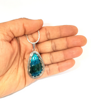 925 Sterling Silver King Solomon Eilat Stone Pendant