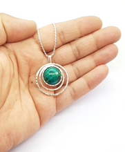 925 Sterling Silver Eilat Stone Pendant