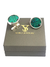 925 Silver Eilat Stone Cufflinks Cufflinks