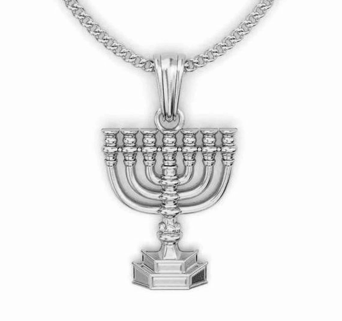 925 Silver Jewish Pendant