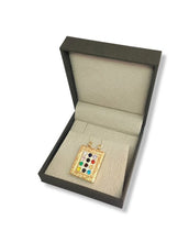 14K Gold Hoshen Pendant