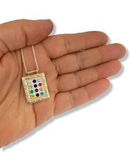 14K Gold Hoshen Pendant