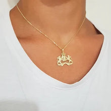 14K Gold Jewish Heritage Pendant – Lions of Judah,Ten Commandments  Crown of David, Handmade 3D Design